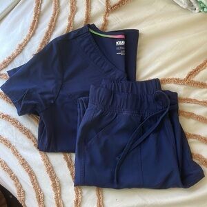 Women’s Navy Blue Scrub Set (NWOT)